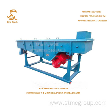 Linear Vibrating Screen For Gold Ore